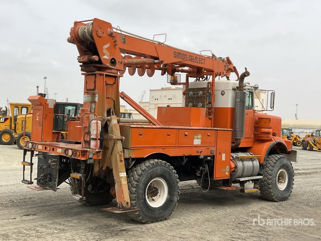 1995 Kenworth C500 Simon-Telelect on 4x4 Drill Truck - Mesin pemotong chopper/ Mulcher: gambar 4 1995 Kenworth C500 Simon-Telelect on 4x4 Drill Truck - Mesin pemotong chopper/ Mulcher: gambar 4