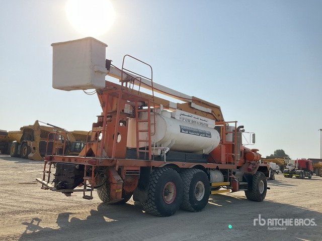 1995 Kenworth C500B 6x6 w/ Water Tank Bucket Truck - Platform udara yang dipasang di truk: gambar 3 1995 Kenworth C500B 6x6 w/ Water Tank Bucket Truck - Platform udara yang dipasang di truk: gambar 3