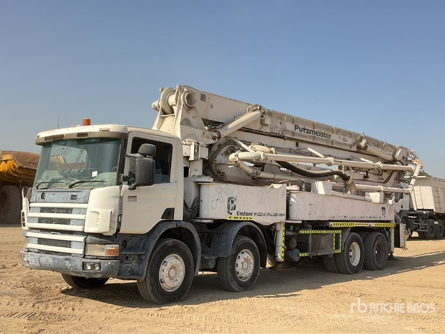 1997 Scania 1997 Putzmeister BSF 43.15 FM 4 ... Concrete Pump Truck - Truk pompa beton: gambar 1 1997 Scania 1997 Putzmeister BSF 43.15 FM 4 ... Concrete Pump Truck - Truk pompa beton: gambar 1