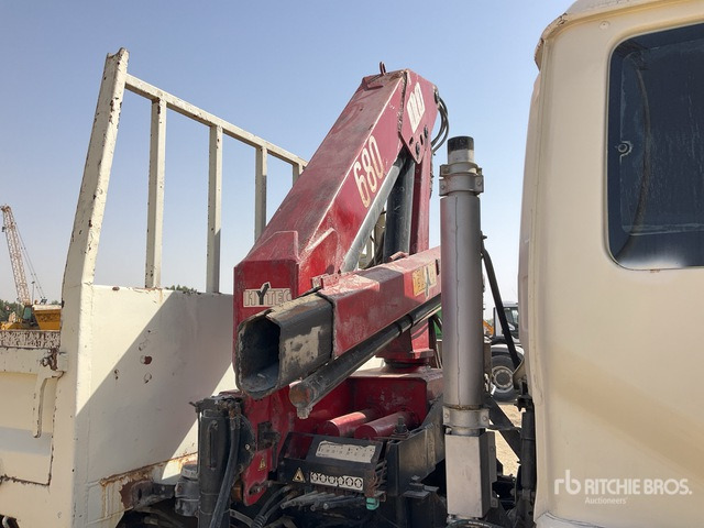 2006 Nissan MK210 2006 HMF 683K1 Knuckle Boom on 4x2 Flatbed Truck with Crane - Truk flatbed, Truk derek: gambar 5 2006 Nissan MK210 2006 HMF 683K1 Knuckle Boom on 4x2 Flatbed Truck with Crane - Truk flatbed, Truk derek: gambar 5