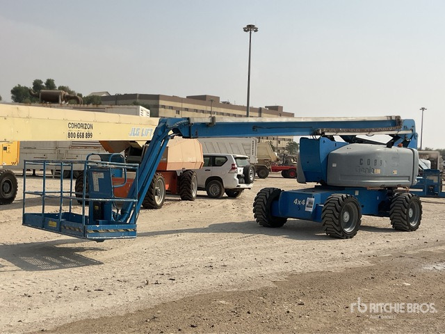 2007 Genie Z80/60 4WD Diesel Articulating Boom Lift - Boom artikulasi: gambar 1 2007 Genie Z80/60 4WD Diesel Articulating Boom Lift - Boom artikulasi: gambar 1