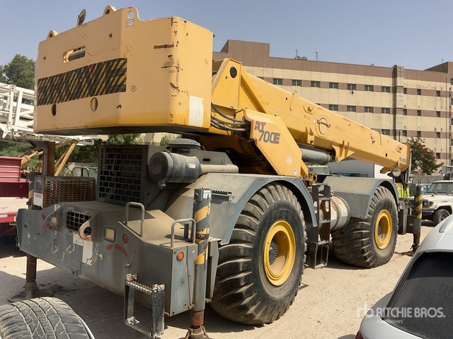 2007 Grove RT700E 55 ton 4x4x4 (Inoperable) Rough Terrain Crane - Derek medan kasar: gambar 4 2007 Grove RT700E 55 ton 4x4x4 (Inoperable) Rough Terrain Crane - Derek medan kasar: gambar 4