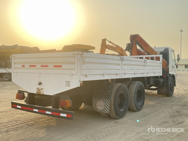 2008 Hino 145 2007 Palfinger K10000 Knuckle B ... Flatbed Truck with Crane - Truk flatbed, Truk derek: gambar 3 2008 Hino 145 2007 Palfinger K10000 Knuckle B ... Flatbed Truck with Crane - Truk flatbed, Truk derek: gambar 3
