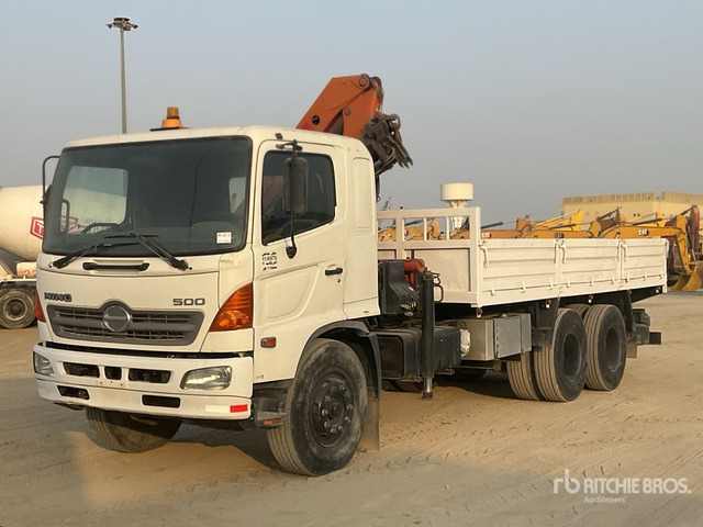2008 Hino 145 2007 Palfinger K10000 Knuckle B ... Flatbed Truck with Crane - Truk flatbed, Truk derek: gambar 2 2008 Hino 145 2007 Palfinger K10000 Knuckle B ... Flatbed Truck with Crane - Truk flatbed, Truk derek: gambar 2