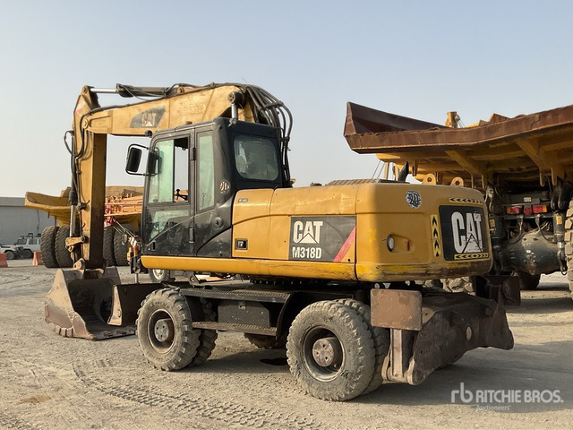 2012 Cat M318D - Ekskavator roda: gambar 4 2012 Cat M318D - Ekskavator roda: gambar 4