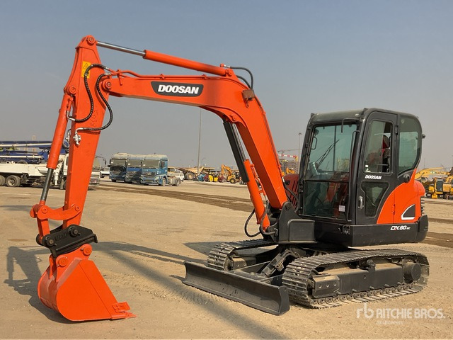 2022 Doosan DX60 Tracked Excavator - Ekskavator perayap: gambar 1 2022 Doosan DX60 Tracked Excavator - Ekskavator perayap: gambar 1