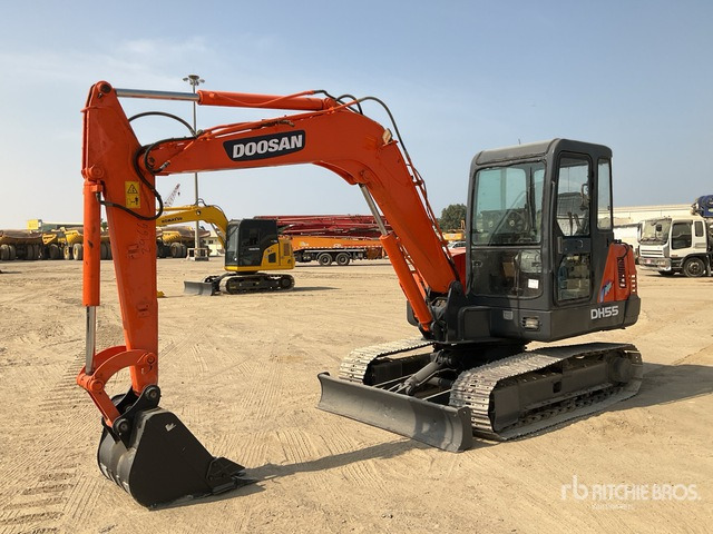 Doosan DH55-V Tracked Excavator - Ekskavator perayap: gambar 1 Doosan DH55-V Tracked Excavator - Ekskavator perayap: gambar 1