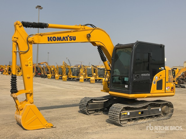 Komatsu PC70-8 - Ekskavator mini: gambar 2 Komatsu PC70-8 - Ekskavator mini: gambar 2