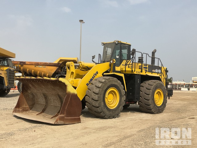 Komatsu WA600-6 - Wheel loader: gambar 1 Komatsu WA600-6 - Wheel loader: gambar 1