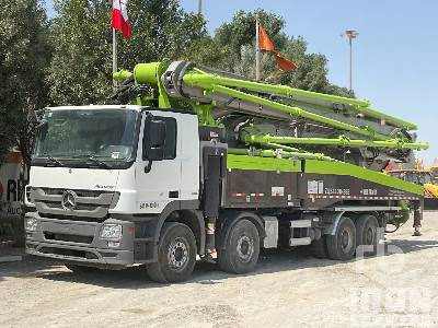 MERCEDES-BENZ ACTROS 4141 2017 Zoomlion 56X-6RZ 56 m on 8 ... - Truk pompa beton: gambar 1 MERCEDES-BENZ ACTROS 4141 2017 Zoomlion 56X-6RZ 56 m on 8 ... - Truk pompa beton: gambar 1