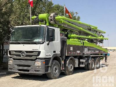 MERCEDES-BENZ ACTROS 4141 2018 Zoomlion 56X-6RZ 56 m on 8 ... - Truk pompa beton: gambar 1 MERCEDES-BENZ ACTROS 4141 2018 Zoomlion 56X-6RZ 56 m on 8 ... - Truk pompa beton: gambar 1