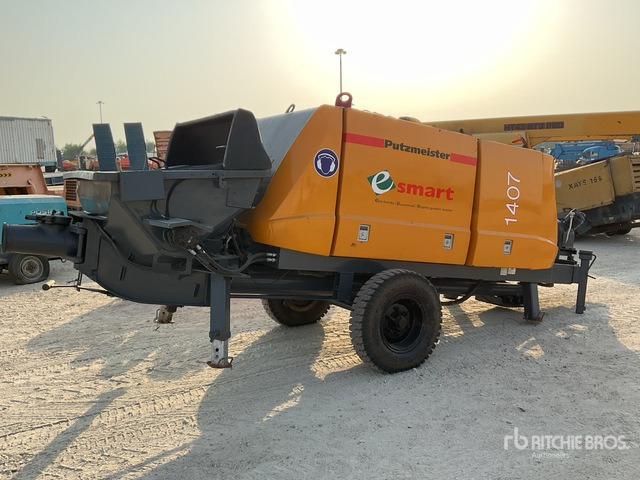 Putzmeister BSA1407D - Pompa beton stasioner: gambar 3 Putzmeister BSA1407D - Pompa beton stasioner: gambar 3