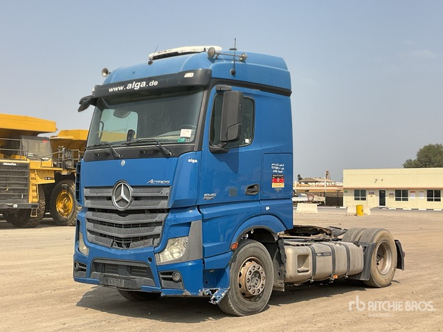 2013 Mercedes-Benz Actros 1845LS 4x2 S/A Sleeper Truck Tractor - Tractor head: gambar 1 2013 Mercedes-Benz Actros 1845LS 4x2 S/A Sleeper Truck Tractor - Tractor head: gambar 1