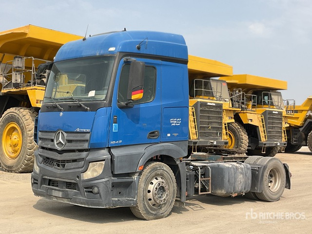 2014 Mercedes-Benz Actros 1843LS 4x2 S/A Sleeper Truck Tractor - Tractor head: gambar 1 2014 Mercedes-Benz Actros 1843LS 4x2 S/A Sleeper Truck Tractor - Tractor head: gambar 1
