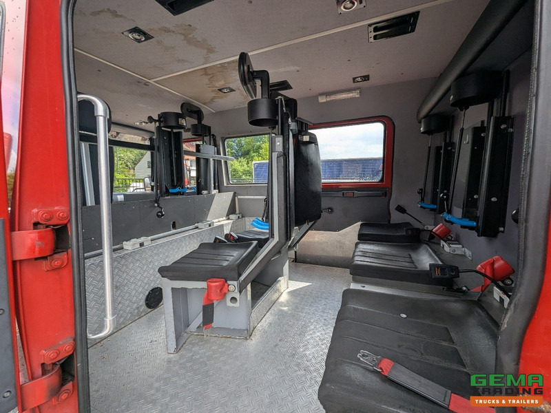 Truk pemadam kebakaran DAF 55.230 4x2 Euro2 Ziegler TS7 LD2800 HD265 T1500Liters - 7 persoons: gambar 16