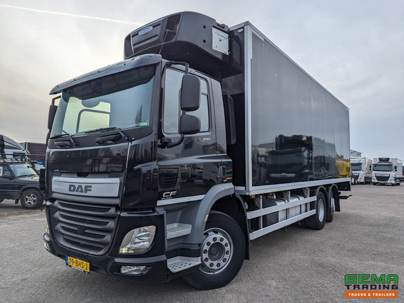 DAF CF 280 FAN 6x2/4 DagCab Euro6 - Koel-VriesBak 7.9m + Carrier Supra 1150MT + Laadklep 2000kg - 10/2025APK - Truk berpendingin: gambar 1 DAF CF 280 FAN 6x2/4 DagCab Euro6 - Koel-VriesBak 7.9m + Carrier Supra 1150MT + Laadklep 2000kg - 10/2025APK - Truk berpendingin: gambar 1