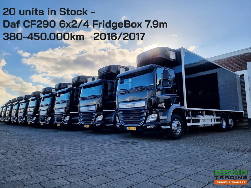DAF CF 280 FAN 6x2/4 DagCab Euro6 - Koel-VriesBak 7.9m + Carrier Supra 1150MT + Laadklep 2000kg - 10/2025APK - Truk berpendingin: gambar 1 DAF CF 280 FAN 6x2/4 DagCab Euro6 - Koel-VriesBak 7.9m + Carrier Supra 1150MT + Laadklep 2000kg - 10/2025APK - Truk berpendingin: gambar 1