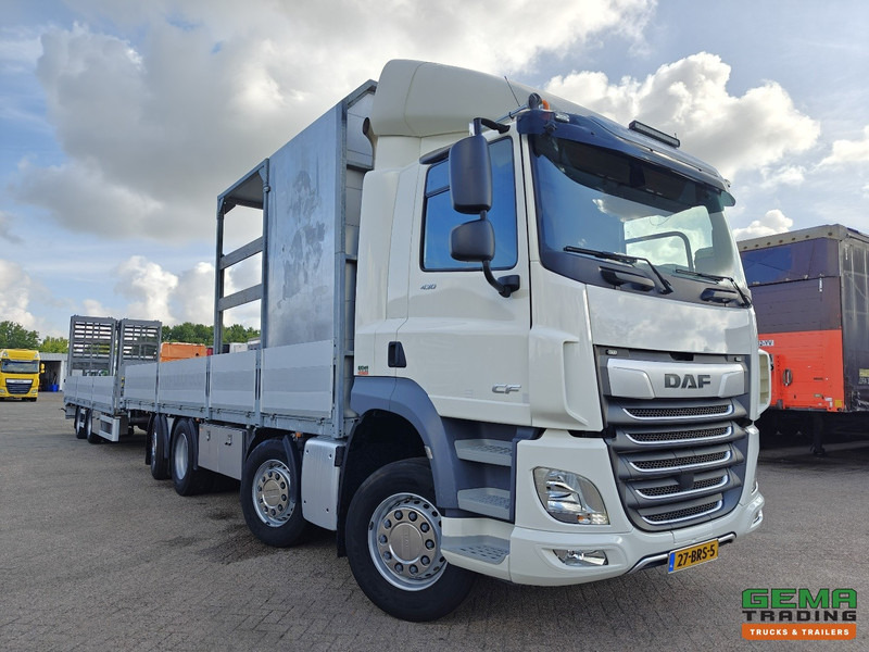 DAF CF 430 FAX 8x2/6 Dagcabine Euro6D - Machine Transporter + 2assige Aanhanger - Hydraulische Rampen - Afneembare 10.000L WaterTank - 20.000km! Origineel - Truk pengangkut mobil: gambar 4 DAF CF 430 FAX 8x2/6 Dagcabine Euro6D - Machine Transporter + 2assige Aanhanger - Hydraulische Rampen - Afneembare 10.000L WaterTank - 20.000km! Origineel - Truk pengangkut mobil: gambar 4