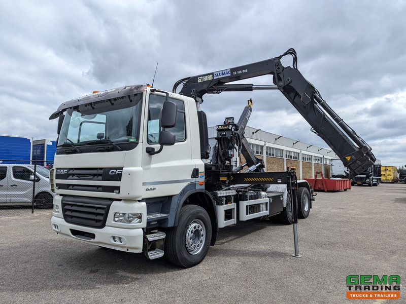 DAF CF85.410 6x4 Dagcab Euro5 EEV - Hiab Haakarm + Hiab 166E-2 DUO - Vangmuil - Hook lift, Truk derek: gambar 1 DAF CF85.410 6x4 Dagcab Euro5 EEV - Hiab Haakarm + Hiab 166E-2 DUO - Vangmuil - Hook lift, Truk derek: gambar 1