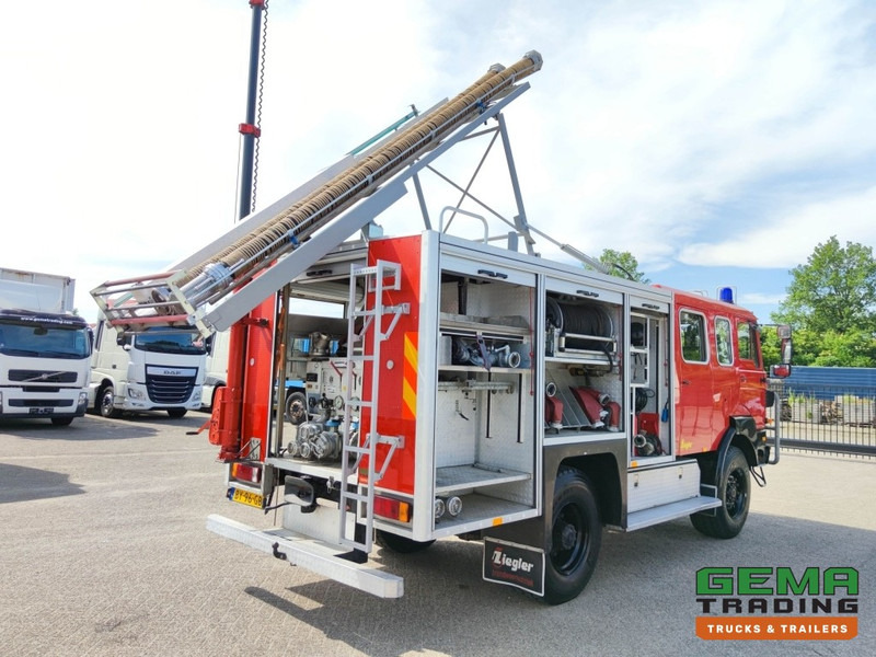 Truk pemadam kebakaran DAF FAV 1800 DHTD 360 4x4 Dubbel Cab (10 pers)  Ziegler TS10 LD2800 HD265 T2000 - TopCondition! (V484): gambar 6