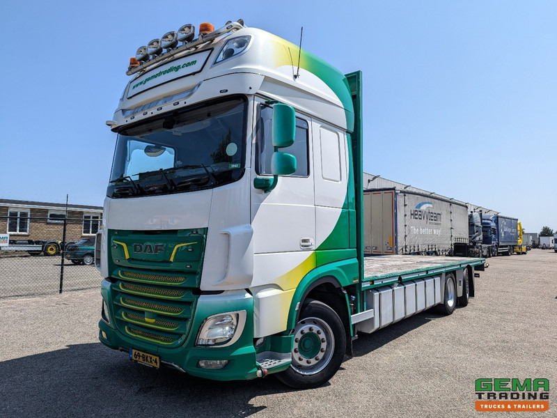 DAF XF 530 FAN 6x2/4 SuperSpaceCab Euro6C - Retarder - OpenLaadbak 7.4M - SmartTacho V2 - NOKKENAS problem - 05/2026 APK - Truk flatbed: gambar 1 DAF XF 530 FAN 6x2/4 SuperSpaceCab Euro6C - Retarder - OpenLaadbak 7.4M - SmartTacho V2 - NOKKENAS problem - 05/2026 APK - Truk flatbed: gambar 1