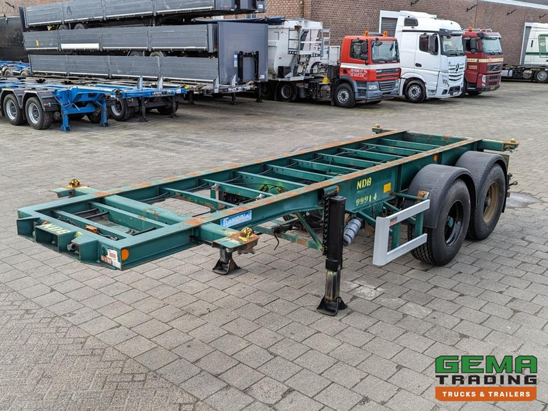 Flandria OP CC 2A 20FT 2-Assen ROR DrumBrakes - Leaf Suspension - 3120KG (O1789) - Semi-trailer pengangkut mobil: gambar 1 Flandria OP CC 2A 20FT 2-Assen ROR DrumBrakes - Leaf Suspension - 3120KG (O1789) - Semi-trailer pengangkut mobil: gambar 1