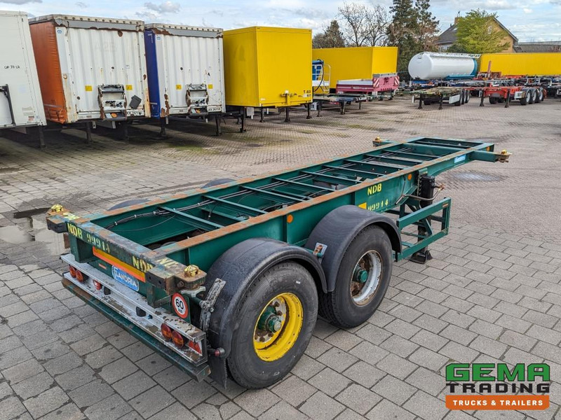 Flandria OP CC 2A 20FT 2-Assen ROR DrumBrakes - Leaf Suspension - 3120KG (O1789) - Semi-trailer pengangkut mobil: gambar 2 Flandria OP CC 2A 20FT 2-Assen ROR DrumBrakes - Leaf Suspension - 3120KG (O1789) - Semi-trailer pengangkut mobil: gambar 2