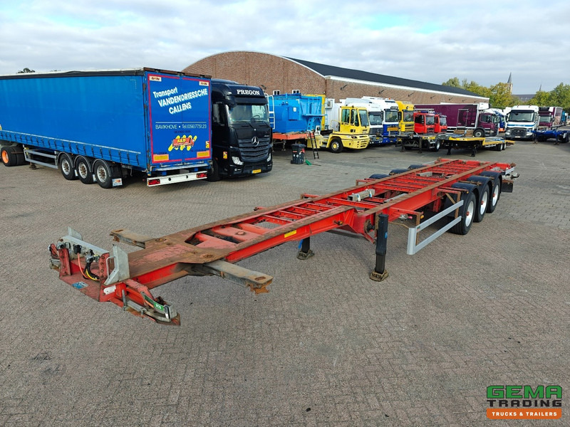 Groenewegen 45CC-16-27TUN 3-Assen BPW - Trommelremmen - 40/45FT Aansluiting - Alcoa - 4920KG - Semi-trailer pengangkut mobil: gambar 2 Groenewegen 45CC-16-27TUN 3-Assen BPW - Trommelremmen - 40/45FT Aansluiting - Alcoa - 4920KG - Semi-trailer pengangkut mobil: gambar 2