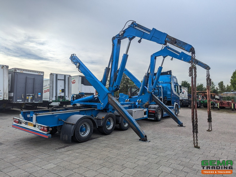 HAMMAR 151 HL 3-Assen - SideLoader36T - ContainerStacking - Gooseneck - Extended Boom - Afstandbediening - Semi-trailer pengangkut mobil: gambar 1 HAMMAR 151 HL 3-Assen - SideLoader36T - ContainerStacking - Gooseneck - Extended Boom - Afstandbediening - Semi-trailer pengangkut mobil: gambar 1