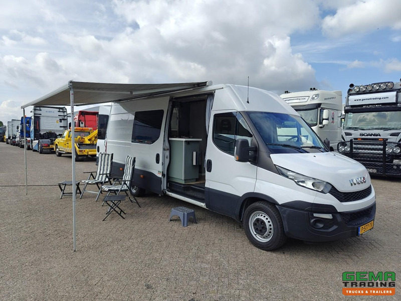Iveco Daily 5-130 2 Persoons Camper - Airco/Boiler/Toilet - 134.000km - Fiamma Luifel - Fietsendrager - 05/2026 APK - Mobil kemping: gambar 1 Iveco Daily 5-130 2 Persoons Camper - Airco/Boiler/Toilet - 134.000km - Fiamma Luifel - Fietsendrager - 05/2026 APK - Mobil kemping: gambar 1
