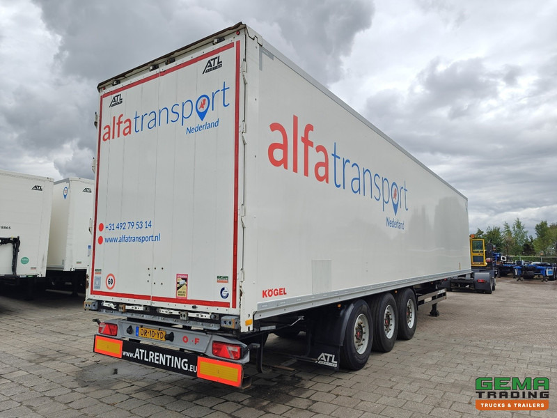 Kögel S24-1 3-Assen SAF - Gesloten Opbouw - Schijfremmen - NL trailer - Semi-trailer kotak tertutup: gambar 4 Kögel S24-1 3-Assen SAF - Gesloten Opbouw - Schijfremmen - NL trailer - Semi-trailer kotak tertutup: gambar 4