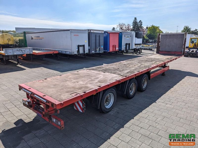 Krone SD 3-Assen BPW - OpenLaadbak - StuurAs - Twistlocks - KooiAap Aansluiting - Semi-trailer flatbed: gambar 1 Krone SD 3-Assen BPW - OpenLaadbak - StuurAs - Twistlocks - KooiAap Aansluiting - Semi-trailer flatbed: gambar 1