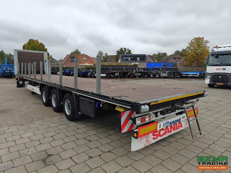 Krone SD 3-Assen Krone - MEGA - LiftAs - Schijfremmen - Open laadbak - Rongpotten/Rongen - Twistlocks - Semi-trailer flatbed: gambar 4 Krone SD 3-Assen Krone - MEGA - LiftAs - Schijfremmen - Open laadbak - Rongpotten/Rongen - Twistlocks - Semi-trailer flatbed: gambar 4