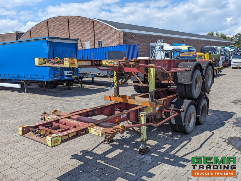Krone SZC 20FT 2-Assen ROR - STEEL Suspension - DOUBLE tires - DrumBrakes - Semi-trailer pengangkut mobil: gambar 2 Krone SZC 20FT 2-Assen ROR - STEEL Suspension - DOUBLE tires - DrumBrakes - Semi-trailer pengangkut mobil: gambar 2