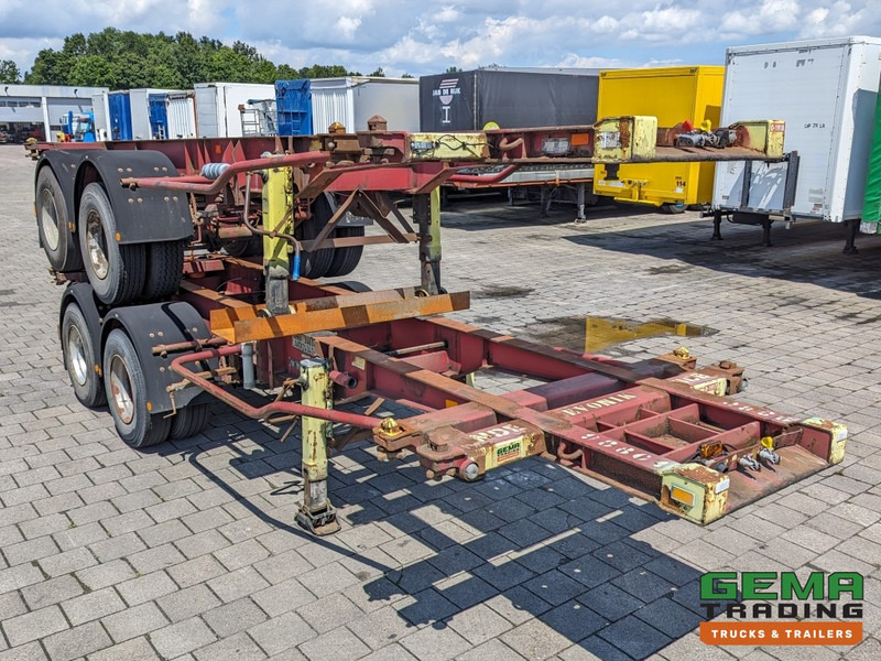 Krone SZC 20FT 2-Assen ROR - STEEL Suspension - DOUBLE tires - DrumBrakes - Semi-trailer pengangkut mobil: gambar 4 Krone SZC 20FT 2-Assen ROR - STEEL Suspension - DOUBLE tires - DrumBrakes - Semi-trailer pengangkut mobil: gambar 4