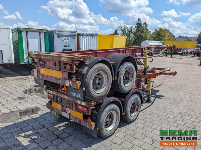 Krone SZC 20FT 2-Assen ROR - STEEL Suspension - DOUBLE tires - DrumBrakes - Semi-trailer pengangkut mobil: gambar 1 Krone SZC 20FT 2-Assen ROR - STEEL Suspension - DOUBLE tires - DrumBrakes - Semi-trailer pengangkut mobil: gambar 1
