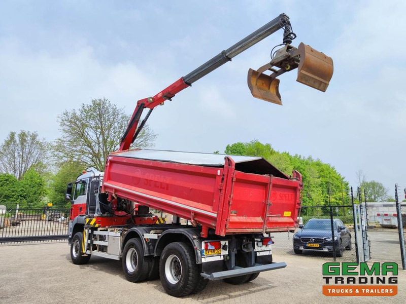 MAN TGS 26.400 6x6 4 Daycab Euro4 - HMF1643Z2 - Hyva 2-Zijdige Kipper 5.4m. - REBUILT ENGINE - TOP! (V584) - Truk jungkit, Truk derek: gambar 5 MAN TGS 26.400 6x6 4 Daycab Euro4 - HMF1643Z2 - Hyva 2-Zijdige Kipper 5.4m. - REBUILT ENGINE - TOP! (V584) - Truk jungkit, Truk derek: gambar 5