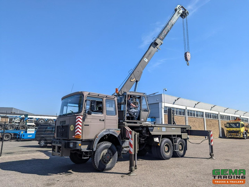 OAF 32.281 6x6 - WSK - Palfinger PK30000T - Naafreductie - 2 Lieren - 59.000KM - Nieuwstaat - Mobil derek: gambar 1 OAF 32.281 6x6 - WSK - Palfinger PK30000T - Naafreductie - 2 Lieren - 59.000KM - Nieuwstaat - Mobil derek: gambar 1