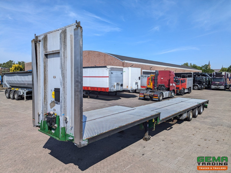 Pacton SXD3 3-Assen - Semi Dieplader - Hydr. Steunpoten - Traanplaat vloer - 3e as naloop gestuurd - Semi-trailer low bed: gambar 1 Pacton SXD3 3-Assen - Semi Dieplader - Hydr. Steunpoten - Traanplaat vloer - 3e as naloop gestuurd - Semi-trailer low bed: gambar 1