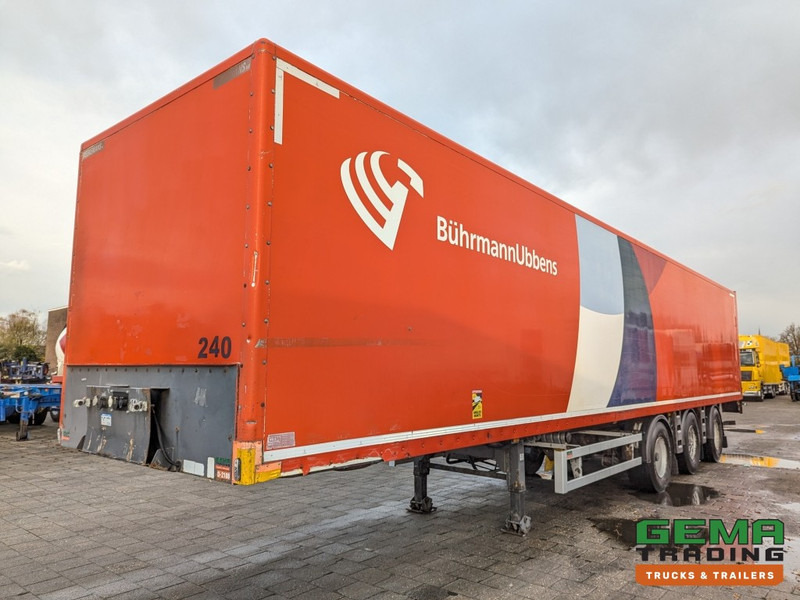 Semi-trailer kotak tertutup Renders ROC 12.27 N 3-Assen BPW X-Steering - Lift As - Gesloten Opbouw - Laadklep 3000KG: gambar 1
