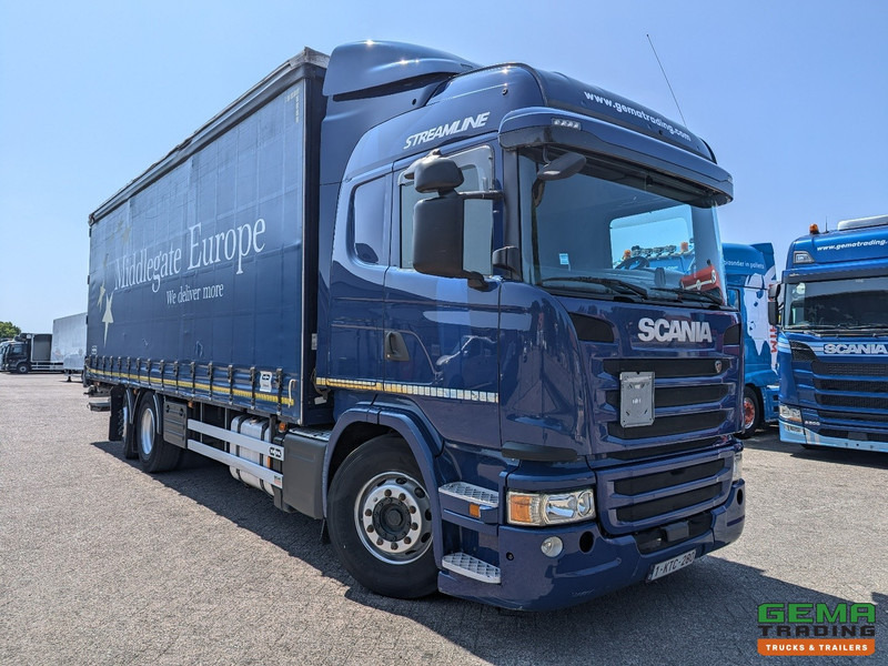 Scania G360 6x2/4 Streamline Euro6 - Retarder - Schuifzeilenbak 8.2M + Laadklep 1500kg - Smart Tacho V2 - Truk dengan terpal samping: gambar 4 Scania G360 6x2/4 Streamline Euro6 - Retarder - Schuifzeilenbak 8.2M + Laadklep 1500kg - Smart Tacho V2 - Truk dengan terpal samping: gambar 4