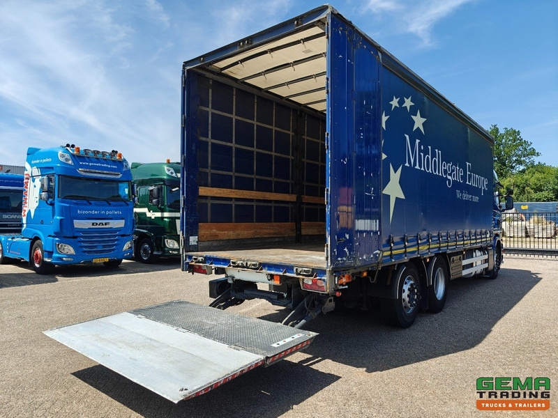 Scania G410 6x2/4 Streamline Euro6 - Retarder - Schuifzeilenbak 8.2M + Laadklep 1500kg - Smart Tacho V2 - Truk dengan terpal samping: gambar 2 Scania G410 6x2/4 Streamline Euro6 - Retarder - Schuifzeilenbak 8.2M + Laadklep 1500kg - Smart Tacho V2 - Truk dengan terpal samping: gambar 2