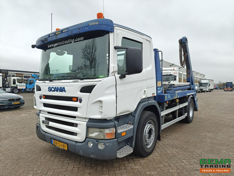 Scania P360 4x2 Dagcab Euro5 - Vollucht - HyvaLift PortaalarmSysteem 14T - Rockinger Vangmuil - 05/2026 APK - Truk skip loader: gambar 1 Scania P360 4x2 Dagcab Euro5 - Vollucht - HyvaLift PortaalarmSysteem 14T - Rockinger Vangmuil - 05/2026 APK - Truk skip loader: gambar 1
