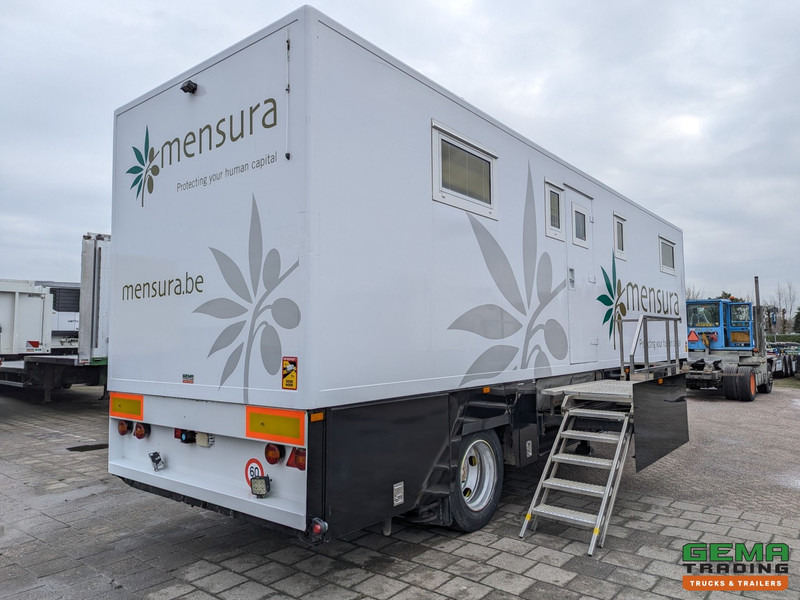 Latre OPF/1SA/19/00 1-Assige KantoorTrailer / MobileHome - Airco's - Toilet - Generator - Standkachel - Semi-trailer: gambar 1 Latre OPF/1SA/19/00 1-Assige KantoorTrailer / MobileHome - Airco's - Toilet - Generator - Standkachel - Semi-trailer: gambar 1
