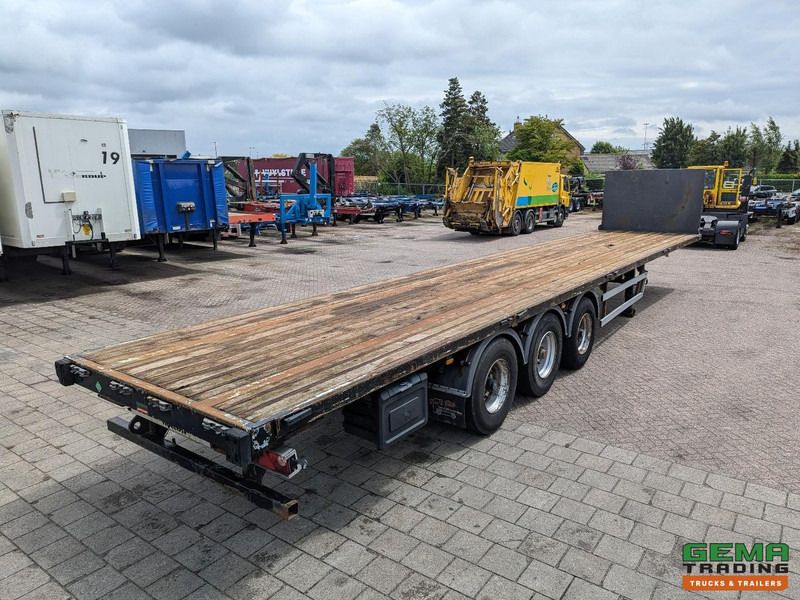 Tracon Trailers TO 3 3-Assen BPW - Schijfremmen - Open Laadbak 13.6m - HH Vloer - Semi-trailer flatbed: gambar 2 Tracon Trailers TO 3 3-Assen BPW - Schijfremmen - Open Laadbak 13.6m - HH Vloer - Semi-trailer flatbed: gambar 2
