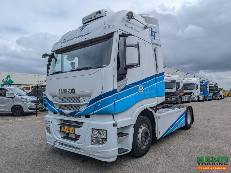 Tractor head Iveco Stralis 420 Hi-Way 4x2 Euro6C - Dubbele tanks - Standairco - Smart tacho 2: gambar 1