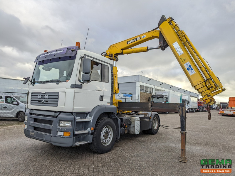 MAN TGA 18.410 4x2 LX Euro3 - MKG HLK225HP 4510KG - RadioGrafisch - Tractor head: gambar 1 MAN TGA 18.410 4x2 LX Euro3 - MKG HLK225HP 4510KG - RadioGrafisch - Tractor head: gambar 1