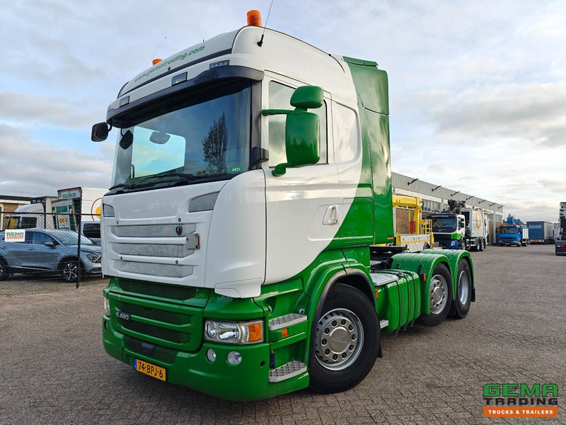 Scania R490 6x2/4 Highline Euro6A - Retarder - NaafReductie - Dubbele Tanks - StandAirco - SMARTTacho v2 - Tractor head: gambar 1 Scania R490 6x2/4 Highline Euro6A - Retarder - NaafReductie - Dubbele Tanks - StandAirco - SMARTTacho v2 - Tractor head: gambar 1