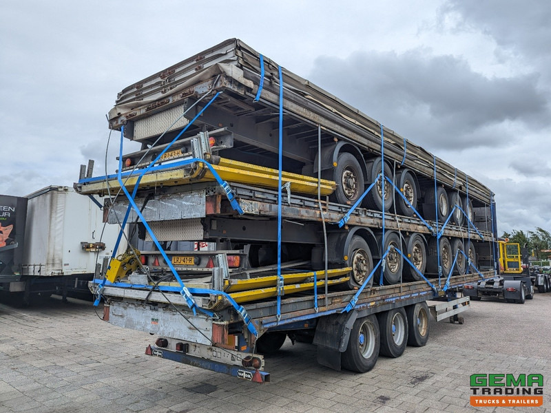 Van Hool 3B0064 Pakket 1x van Hool ROR + 4x Samro BPW - Compleet Gestapeld - Hardhoutenvloer - RoestVrij! - Semi-trailer dengan terpal samping: gambar 1 Van Hool 3B0064 Pakket 1x van Hool ROR + 4x Samro BPW - Compleet Gestapeld - Hardhoutenvloer - RoestVrij! - Semi-trailer dengan terpal samping: gambar 1