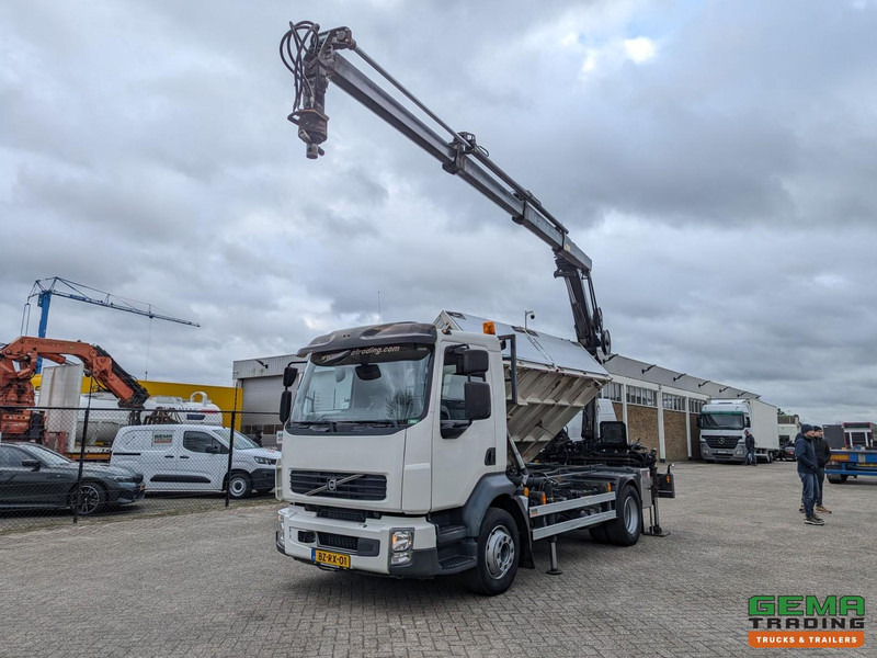Volvo FL240 4x2 Dagcab Euro5 - 2 Zijdige Kipper + Kraan Hiab 088ES-3 HIDUO - RadioGrafisch - 39.900KM! - 11/2025APK - Truk jungkit, Truk derek: gambar 1 Volvo FL240 4x2 Dagcab Euro5 - 2 Zijdige Kipper + Kraan Hiab 088ES-3 HIDUO - RadioGrafisch - 39.900KM! - 11/2025APK - Truk jungkit, Truk derek: gambar 1